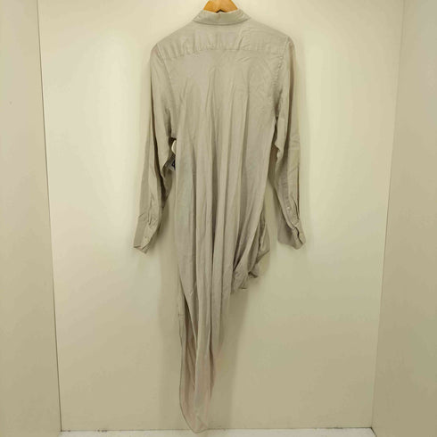 ノゾミイシグロ NOZOMI ISHIGURO 変形ロングシャツ メンズ