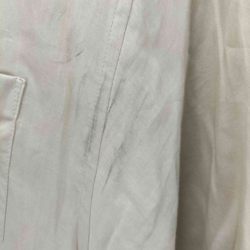 ノゾミイシグロ NOZOMI ISHIGURO 変形ロングシャツ メンズ