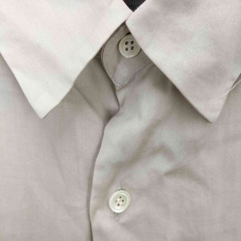 ノゾミイシグロ NOZOMI ISHIGURO 変形ロングシャツ メンズ