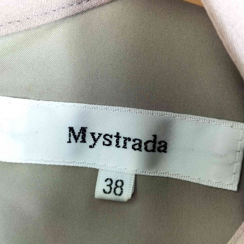 マイストラーダ mystrada 22ss タックスリーブマーメイドワンピース レディース 38