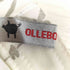 アルベロベロ OLLEBOREBLA 裾フリル ビジュー アニマル柄 イージー クロップド パンツ レディース