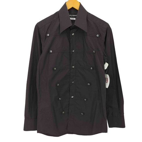 ドルチェアンドガッバーナ DOLCE&GABBANA ボタンデザインシャツ メンズ 15 1/2