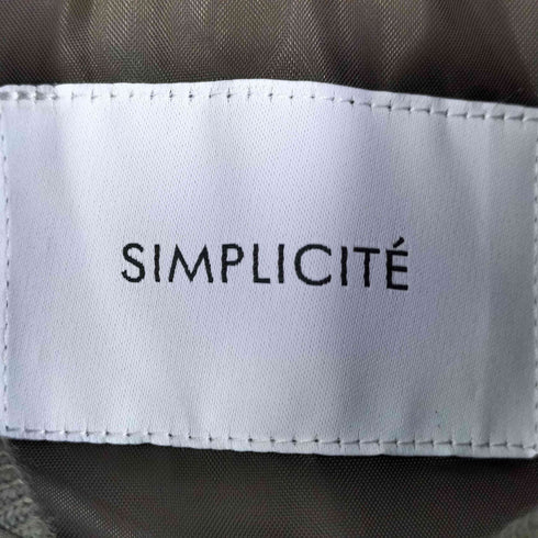 シンプリシテェ SIMPLICITE MA-1 フライトジャケット レディース
