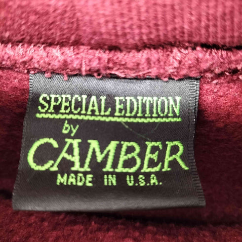 キャンバー CAMBER USA製 ヘビーウェイト プルオーバー パーカー メンズ import:M