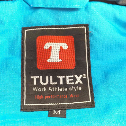タルテックス TULTEX 企業ロゴプリント フード収納 トラックジャケット メンズ JPN:M
