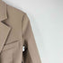 ザラ ZARA ダブルブレスト ベルテッド クロップドジャケット パワーショルダー レディース import:S