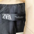 ザラ ZARA ダブルブレスト ベルテッド クロップドジャケット パワーショルダー レディース import:S