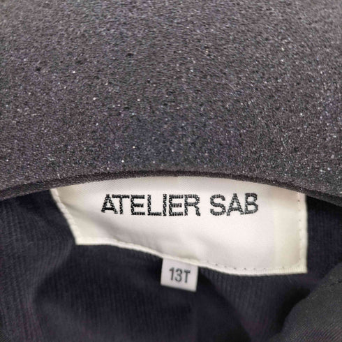 アトリエサブ ATELIER SAB 中綿キルティングジップアップジャケット レディース 13T