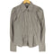 ザラ ZARA パワーショルダー パフスリーブ チェックブラウス レディース import:S