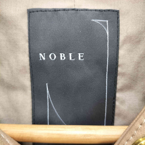ノーブル Noble ソフトラムレザーライダースブルゾン レディース JPN:34