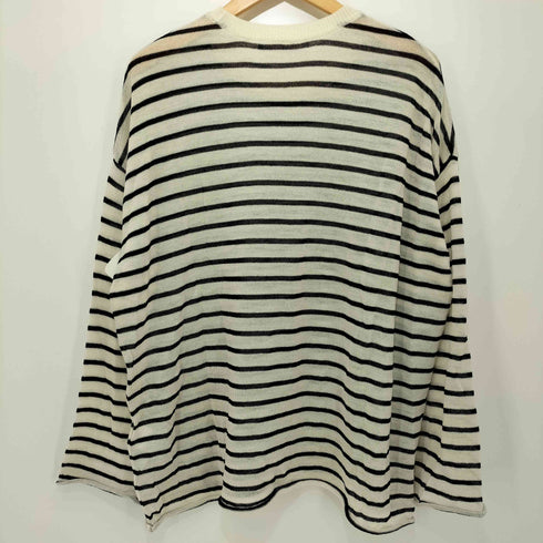 アパルトモンドゥーズィエムクラス LAppartement DEUXIEME CLASSE Border Sheer Knit レディース FREE