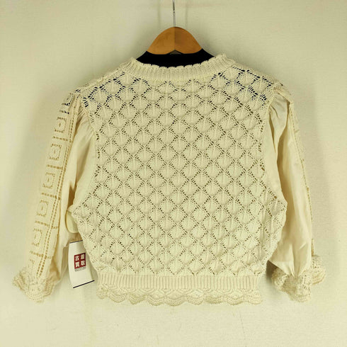 ザラ ZARA コントラスト ニット カーディガン レディース import:S