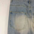 CHMPHOR WOOD wide baggy broken denim trousers ワイドバギー汚れ加工ダメージデニム メンズ JPN:L