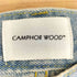 CHMPHOR WOOD wide baggy broken denim trousers ワイドバギー汚れ加工ダメージデニム メンズ JPN:L