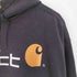カーハート Carhartt メキシコ製 ロゴプリント コットンポリ プルオーバーパーカー メンズ import:L
