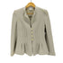 アルマーニコレツィオーニ ARMANI COLLEZIONI フロント プリーツテーラードジャケット レディース 40