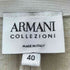 アルマーニコレツィオーニ ARMANI COLLEZIONI フロント プリーツテーラードジャケット レディース 40