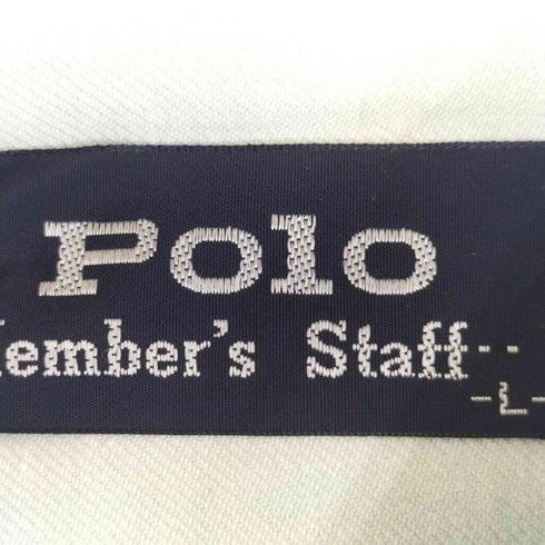 ポロメンバーズスタッフ polo Member's Staff ワンポイント刺繍 オーバーサイズ ボタンダウンシャツ メンズ import:L