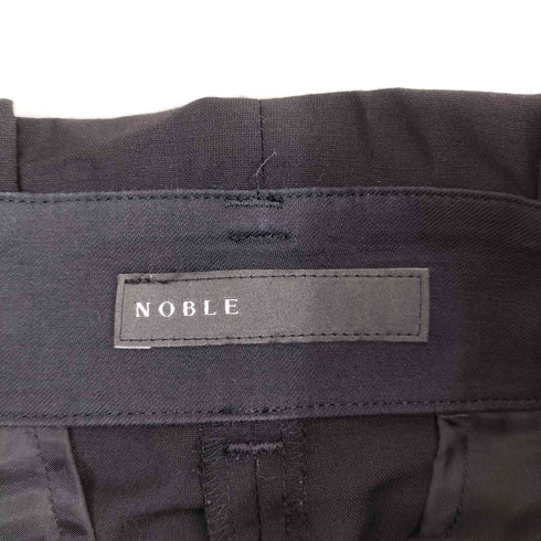 ノーブル Noble ハイウエストカーブシルエットパンツ レディース JPN:36