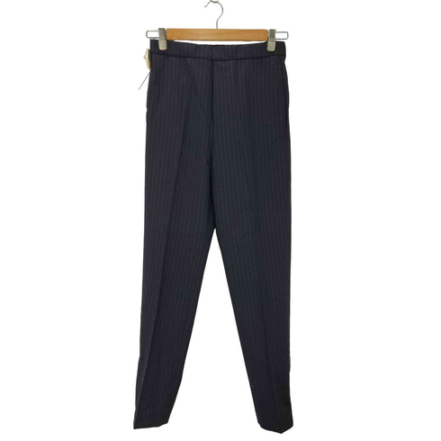ドゥーズィエムクラス DEUXIEME CLASSE EVERYDAYILIKE 裾ジップウールストライプパンツ レディース JPN:36