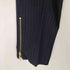 ドゥーズィエムクラス DEUXIEME CLASSE EVERYDAYILIKE 裾ジップウールストライプパンツ レディース JPN:36