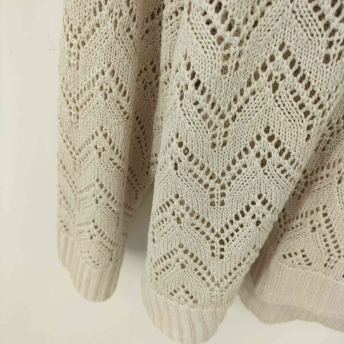 リメール remer loose openwork over knit / ルーズ透かし編みオーバーニット メンズ JPN:M