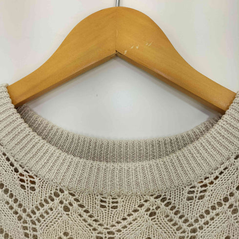 リメール remer loose openwork over knit / ルーズ透かし編みオーバーニット メンズ JPN:M