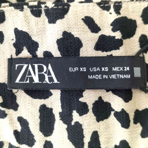 ザラ ZARA Animal Print Pants アニマルプリントパンツ レディース XS