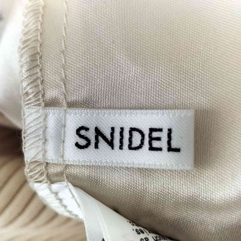 スナイデル snidel 22aw Sustainableウエストニットチュールスカート レディース 0