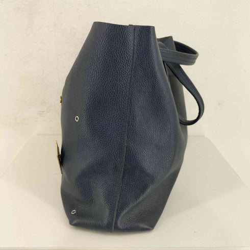 Bagolo MADE IN ITALY ピン付き シボ革レザートートバッグ レディース