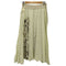 FUGA FUGA Sato Fiber Fugue Hemp Skirt 佐藤繊維 刺繍 デザインスカート レディース FREE