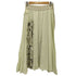 FUGA FUGA Sato Fiber Fugue Hemp Skirt 佐藤繊維 刺繍 デザインスカート レディース FREE