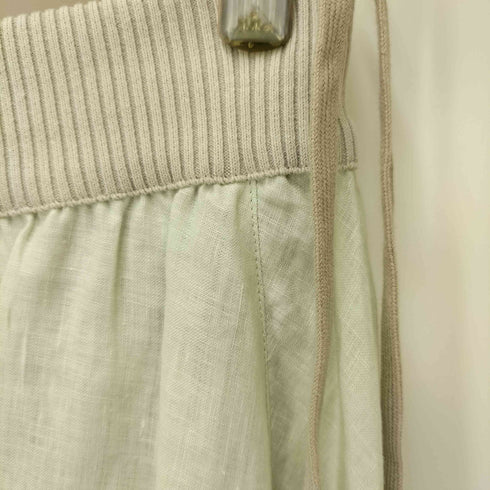 FUGA FUGA Sato Fiber Fugue Hemp Skirt 佐藤繊維 刺繍 デザインスカート レディース FREE