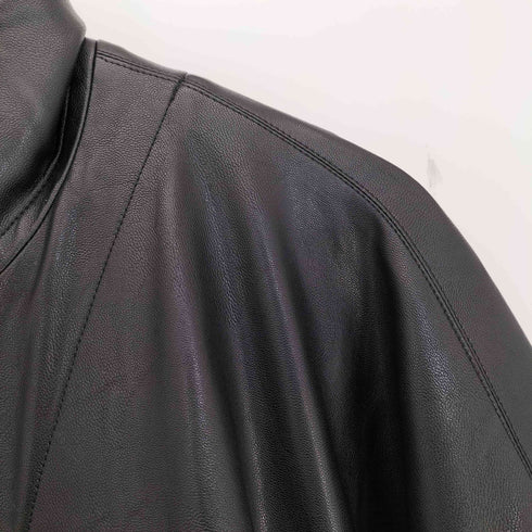 シュタイン stein 20AW OVER SLEEVE FAKE LEATHER JACKET メンズ JPN:M