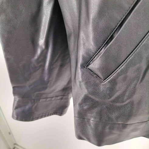 シュタイン stein 20AW OVER SLEEVE FAKE LEATHER JACKET メンズ JPN:M