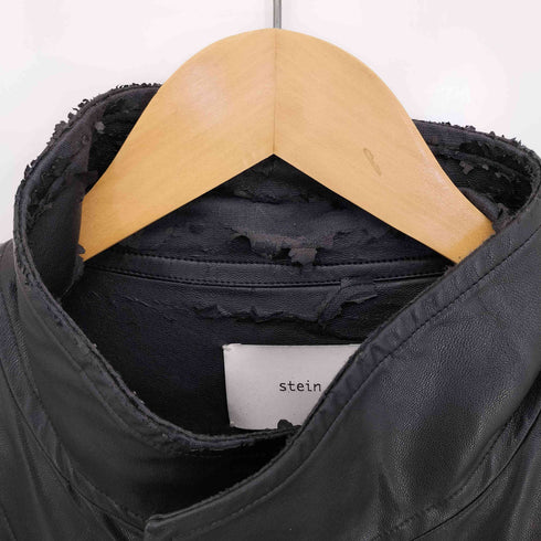 シュタイン stein 20AW OVER SLEEVE FAKE LEATHER JACKET メンズ JPN:M
