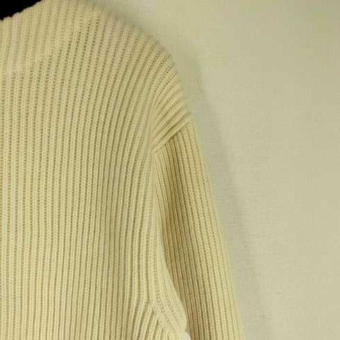ビームスプラス BEAMS+ リブ ボートネックニット エルボーパッチ メンズ JPN:M