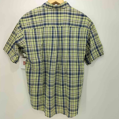 エルエルビーン L.L.Bean ボタンダウン 半袖チェックシャツ メンズ L