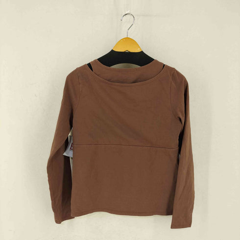 レイビームス Ray BEAMS オープンショルダー レイヤーTシャツ レディース ONE SIZE