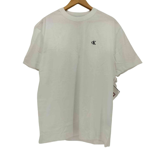 カルバンクライン CALVIN KLEIN アーカイブロゴ リラックス クルーネック Tシャツ メンズ import:S