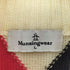 マンシングウェア Munsingwear アーガイル柄 ハーフジップ ニットセーター レディース import:L