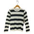 マディソンブルー MADISONBLUE CREW NECK L/S PO WIDE BORDER レディース JPN:S