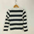 マディソンブルー MADISONBLUE CREW NECK L/S PO WIDE BORDER レディース JPN:S