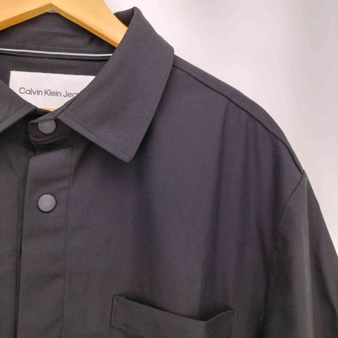 カルバンクラインジーンズ Calvin Klein Jeans ウーブンタブ スウェット 半袖 シャツ メンズ import:M