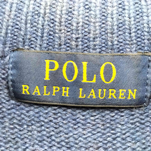 ポロラルフローレン POLO RALPH LAUREN ポニー ハーフジップ ニット メンズ import:S