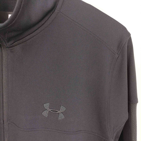 アンダーアーマー UNDER ARMOUR SPORTS STYLE PIQUE TRACK JACKET スポーツスタイル ピケトラックジャケット メンズ import:L