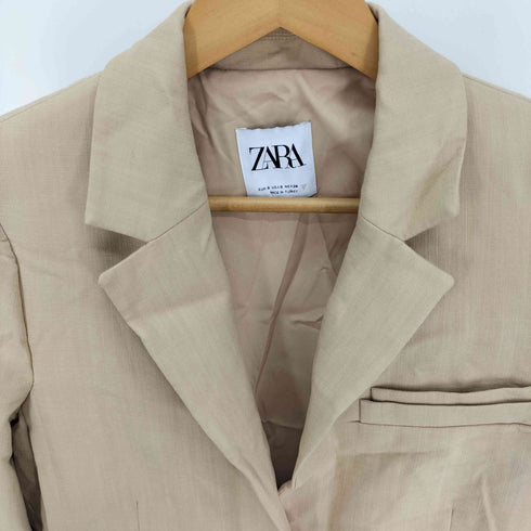 ザラ ZARA BLAZER 2B テーラードジャケット ブレザー レディース import:S