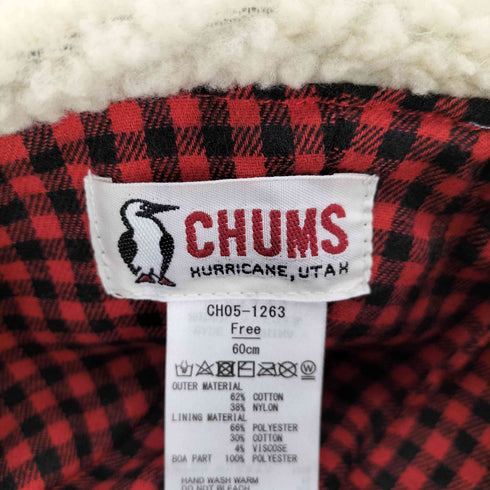 チャムス CHUMS RUSSIAN CAP レディース FREE 60cm