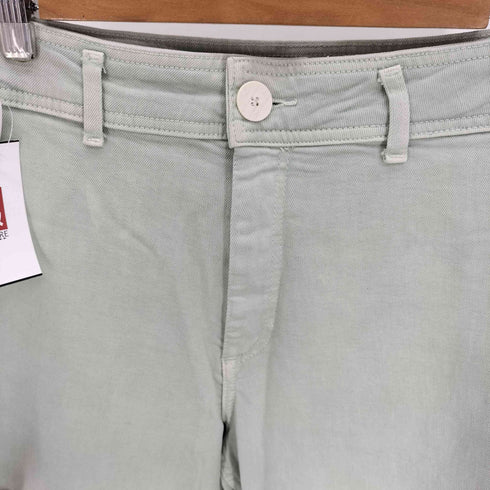 ザラ ZARA THE MARINE STRAIGHT ジップフライ ワイド カットオフ カラー デニム パンツ レディース EUR:36