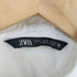 ザラ ZARA サイドスリット ロングシャツワンピース レディース import:S